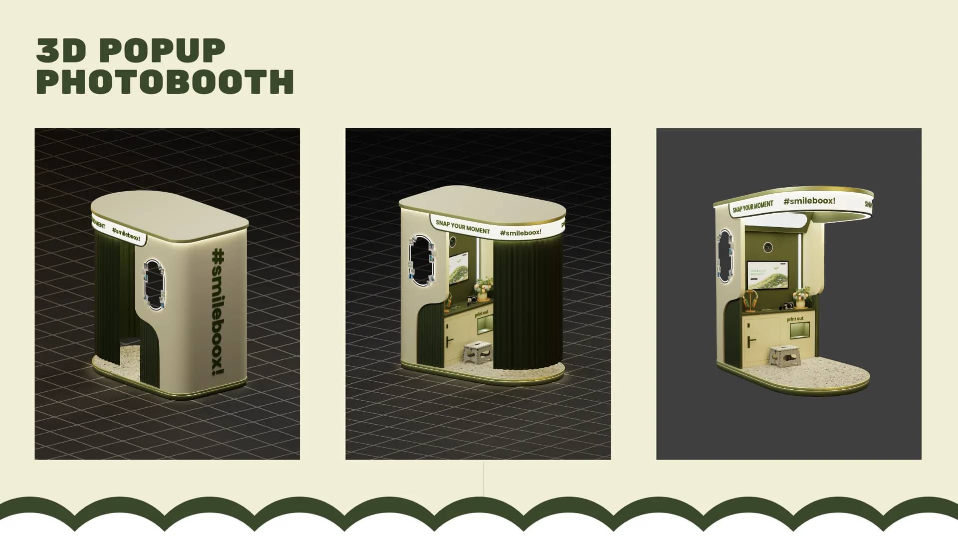 Pembuatan 3D Booth pratinjau 1