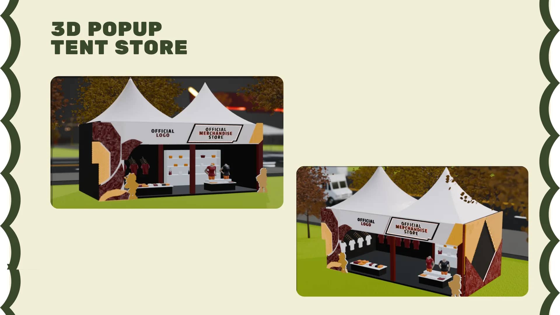 Pembuatan 3D Booth pratinjau 3