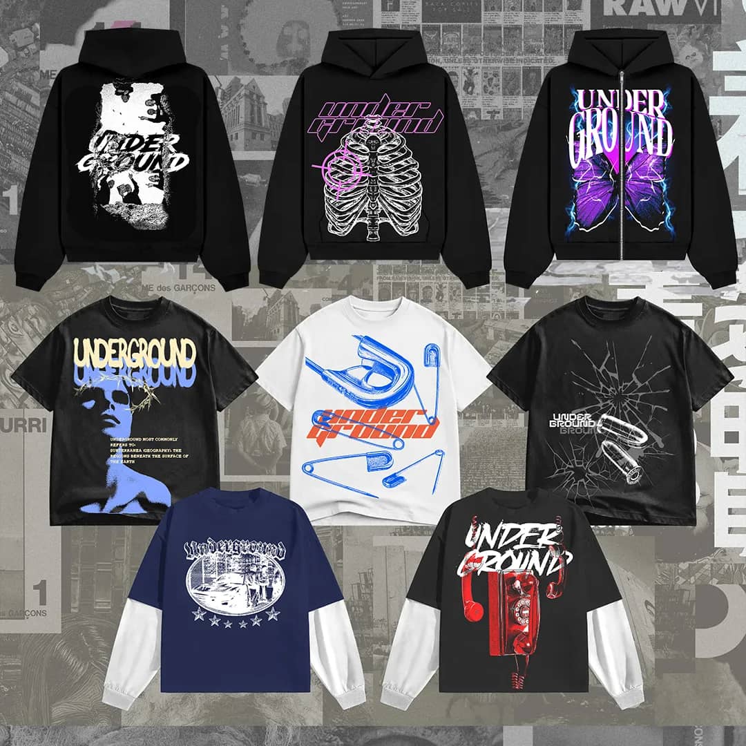 Desain Kaos Streetwear Desain Hoodie atau Clothing Apparel Brand pratinjau 1