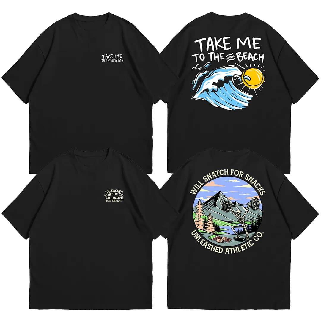 Desain Kaos vintage retro clothing brand preview 3
