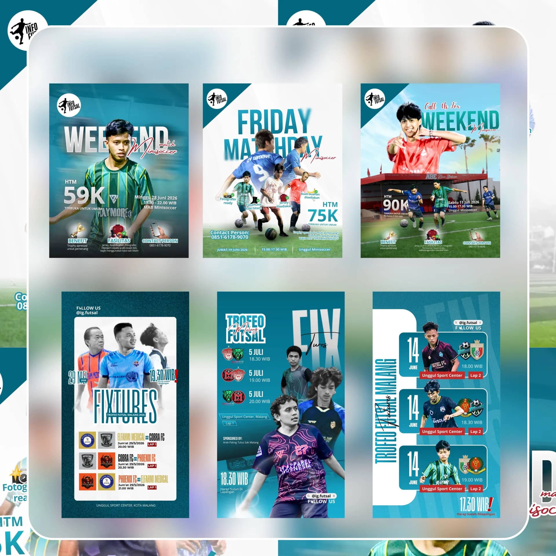 Sport Social Media Design Service/Jasa Desain Sosial Media Sport preview 1