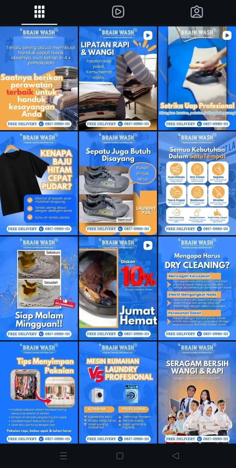Desain Feed Instagram preview 1