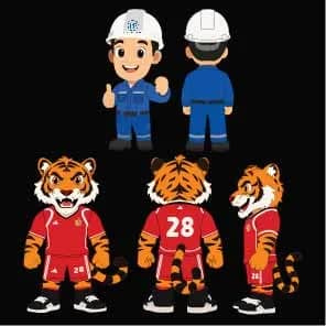 Jasa Desain Maskot Profesional 100% Original pratinjau 1