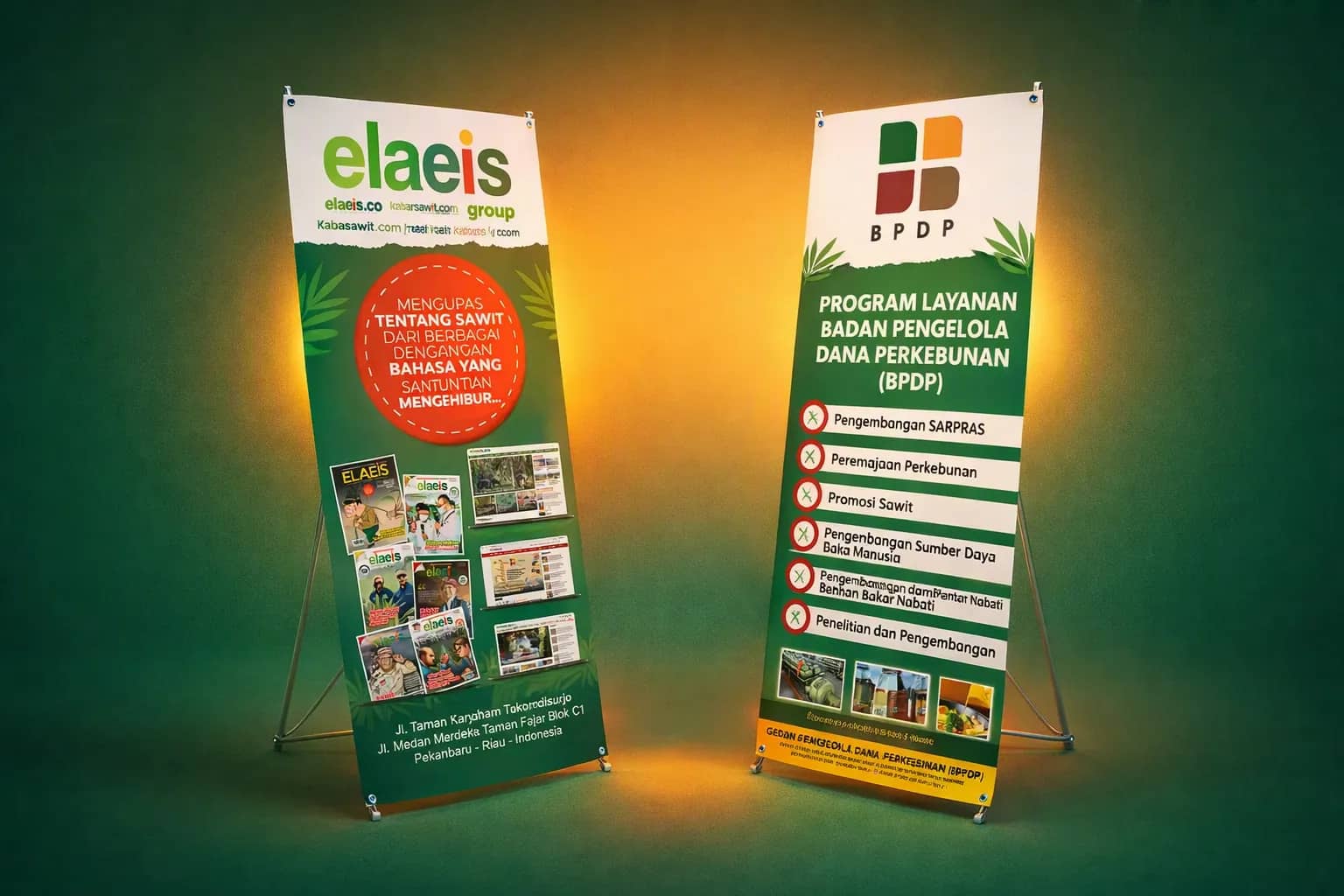 X-Banner & Roll Banner pratinjau 1