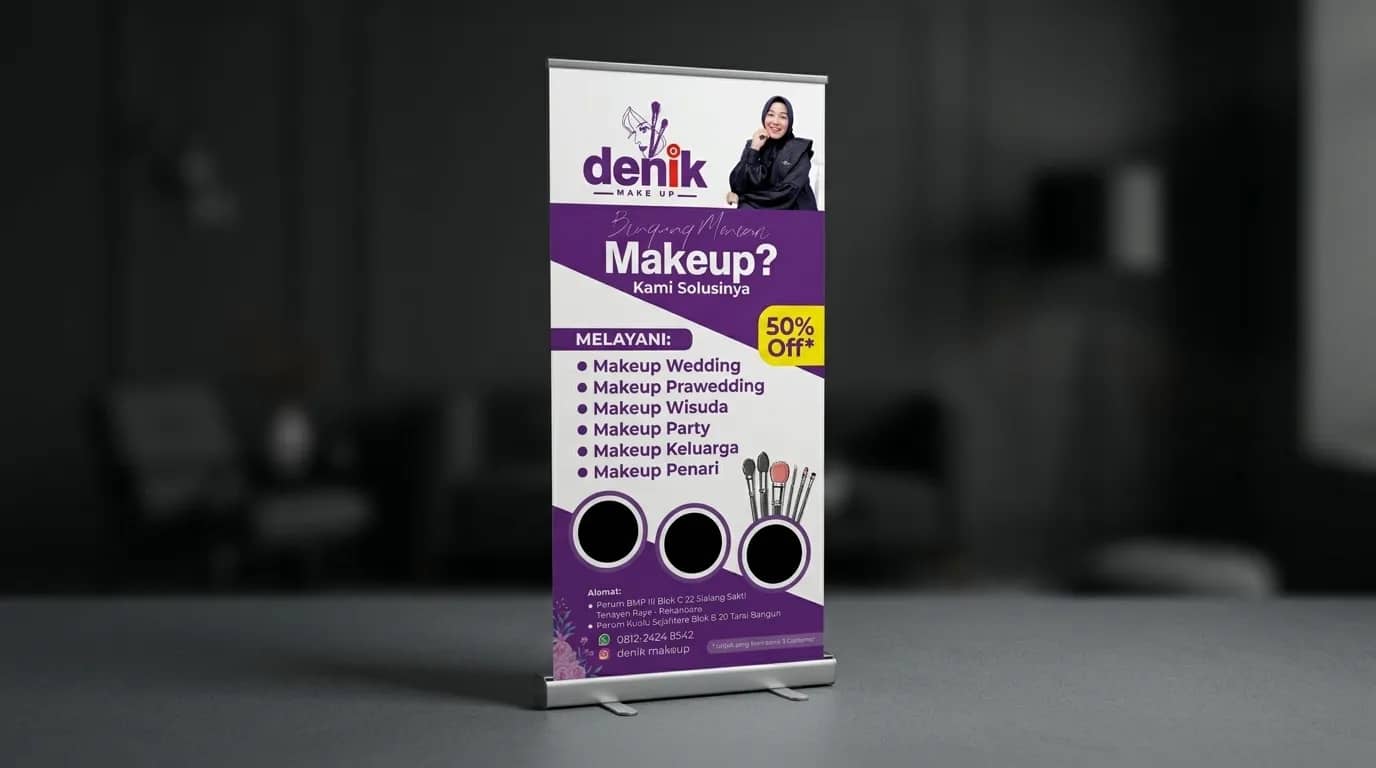 X-Banner & Roll Banner pratinjau 3