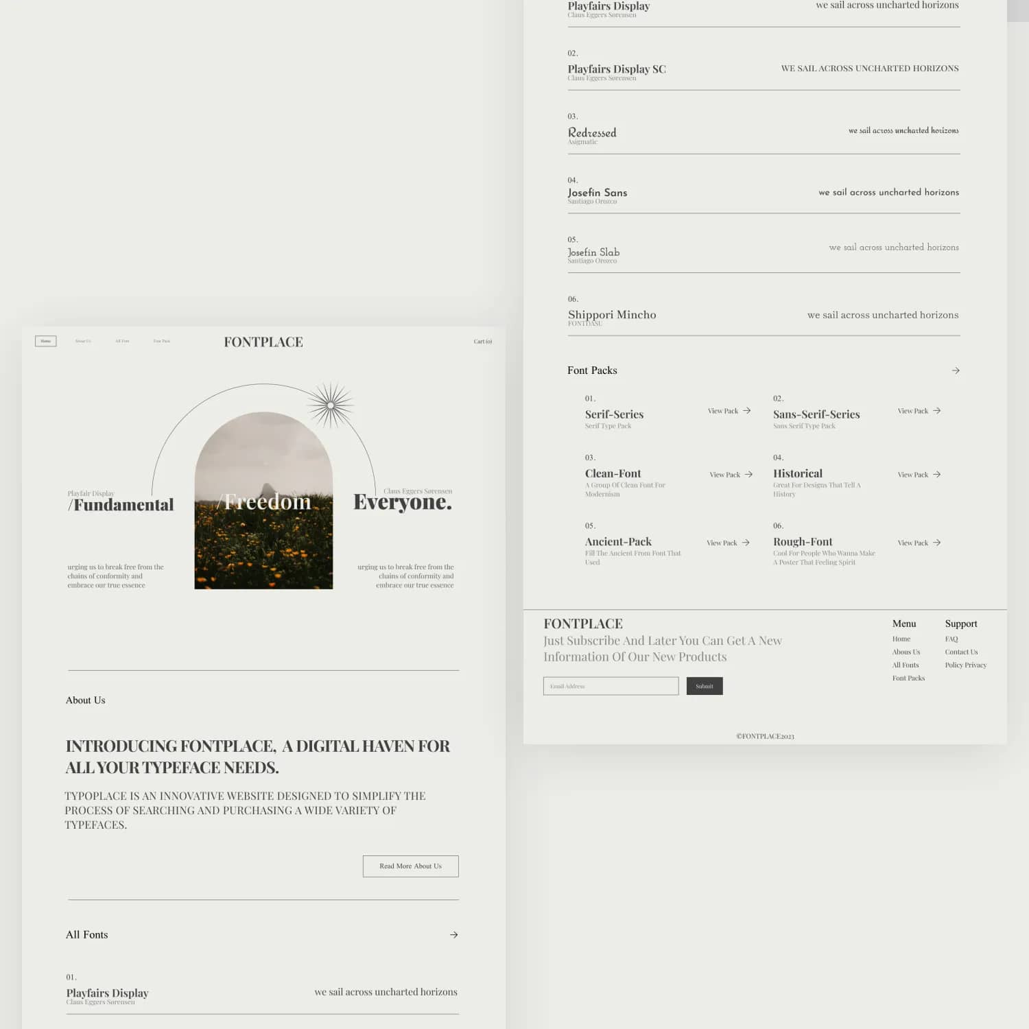 Landing Page UIUX Design preview 2