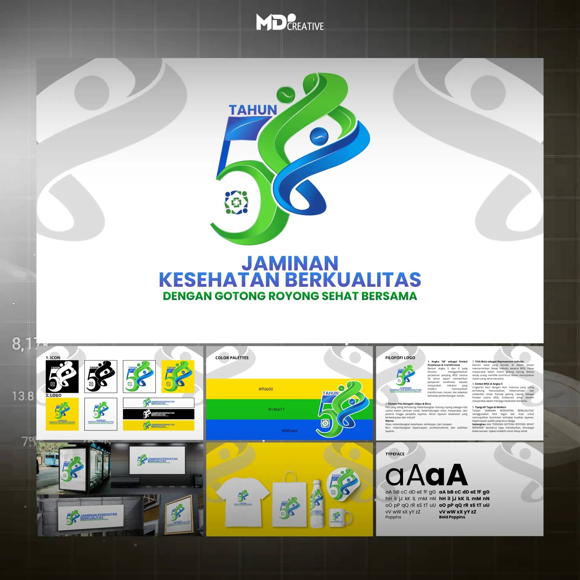 LOGO DESIGN ( BRAND GUIDELINE) preview 1