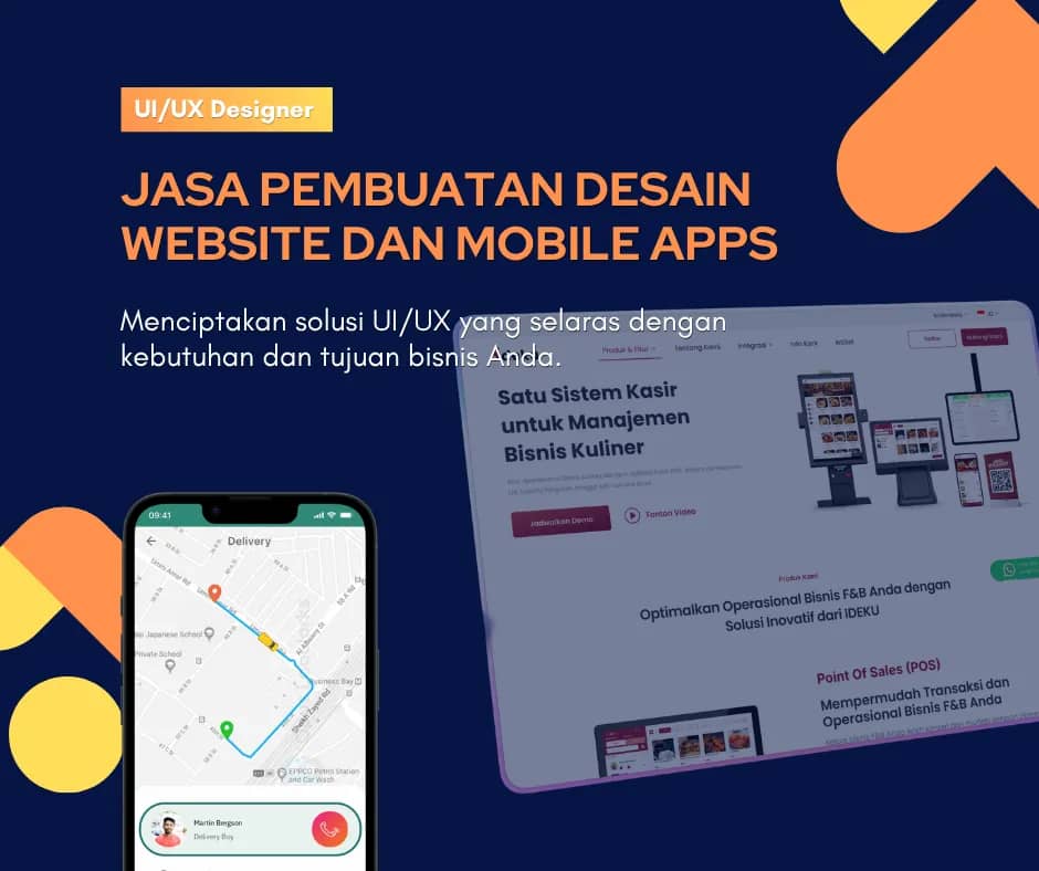 Jasa Pembuatan Desain UI/UX Website dan Mobile App preview 1