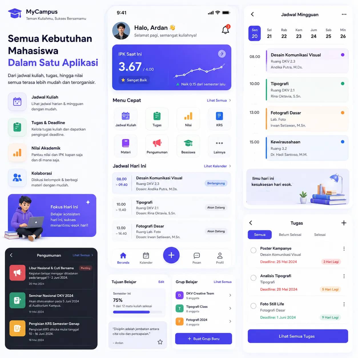Desain UI/UX Siap Jadi Aplikasi pratinjau 4