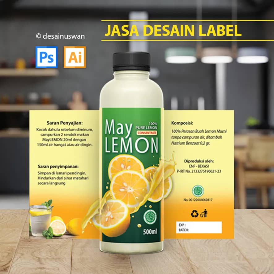 Jasa Desain Label Stiker preview 3
