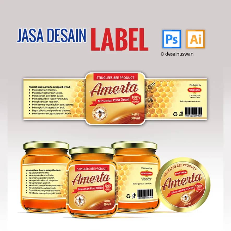 Jasa Desain Label Stiker preview 6
