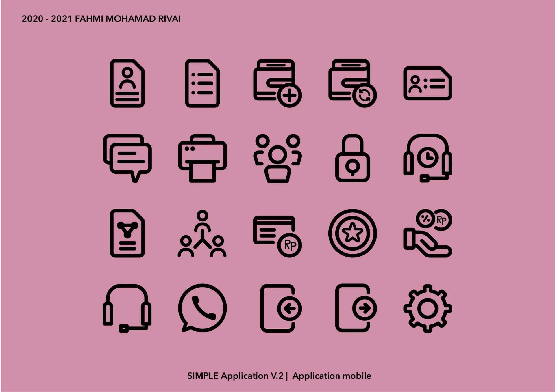 Jasa Desain Icon untuk applikasi dan website preview 7