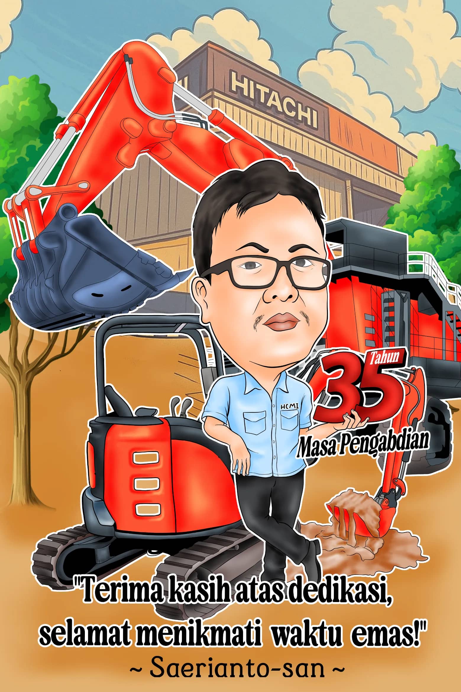 Jasa Desain Karikatur Digital pratinjau 3