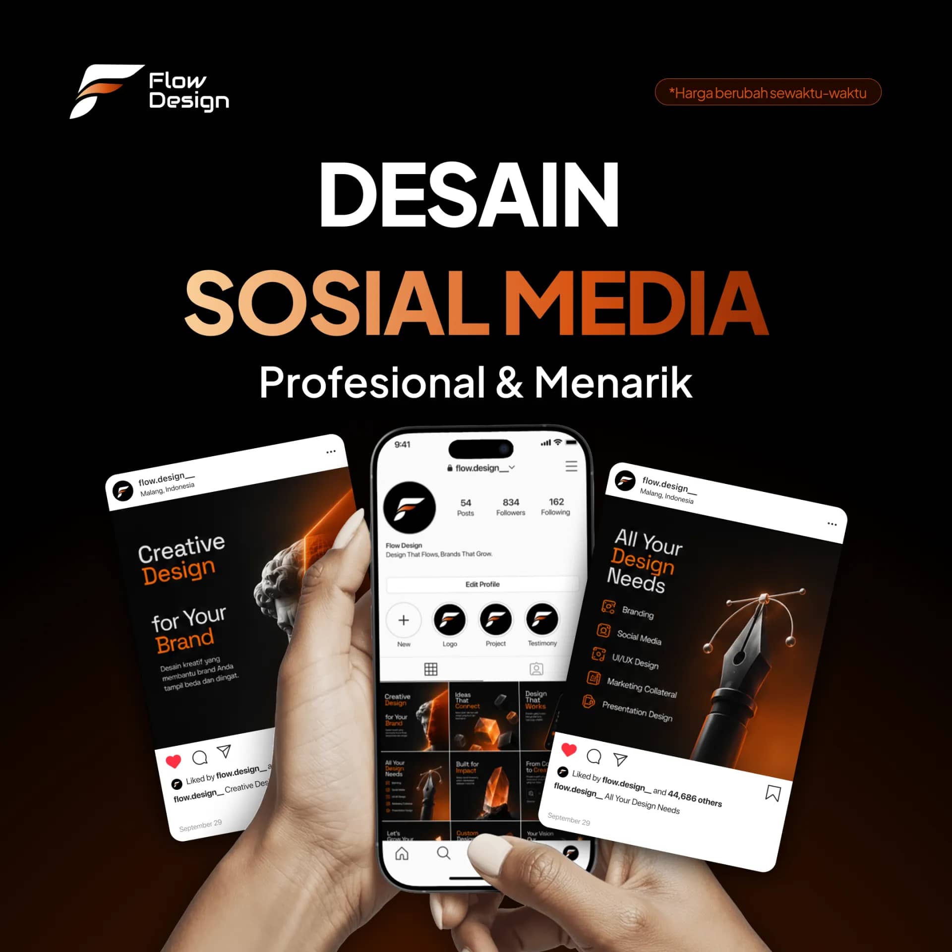 Jasa Desain Sosial Media Anti Ribet: Terima Beres, Hasil Memuaskan preview 1