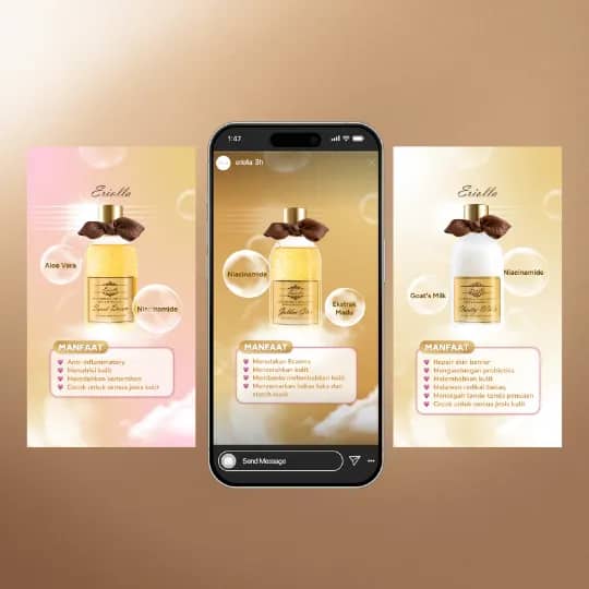Jasa Desain Feed & Story Media Sosial | Premium & Terpercaya preview 9