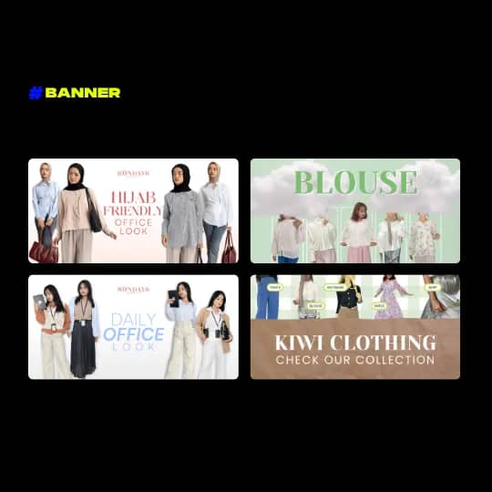 Desain Banner Marketplace preview 3