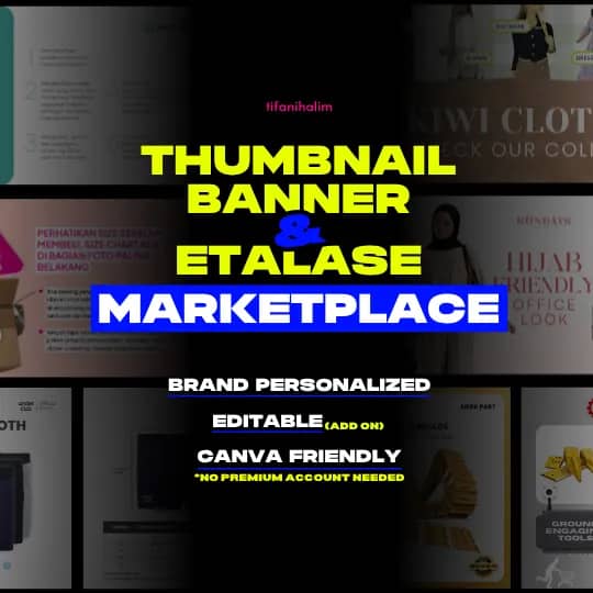Desain Banner Marketplace preview 1