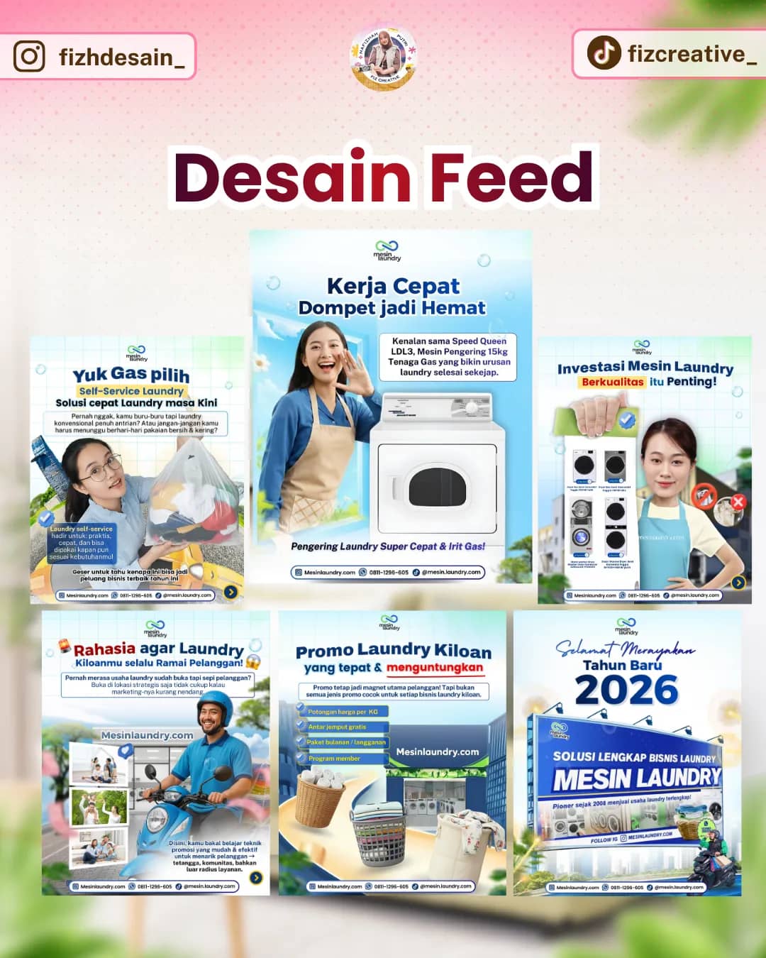 Desain Feed Postingan preview 3