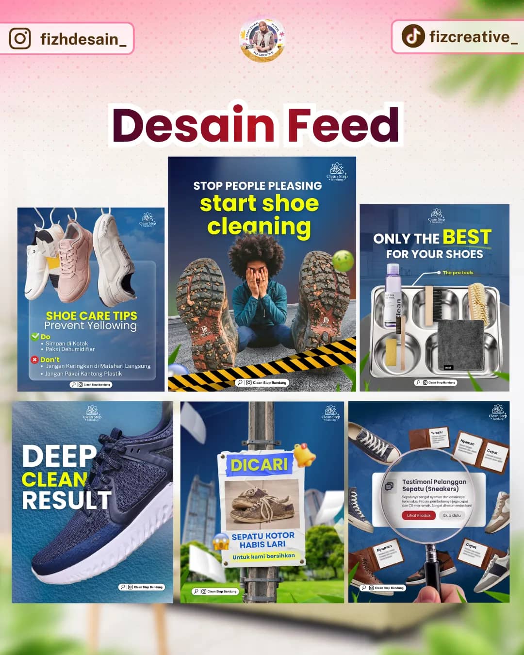 Desain Feed Postingan preview 6
