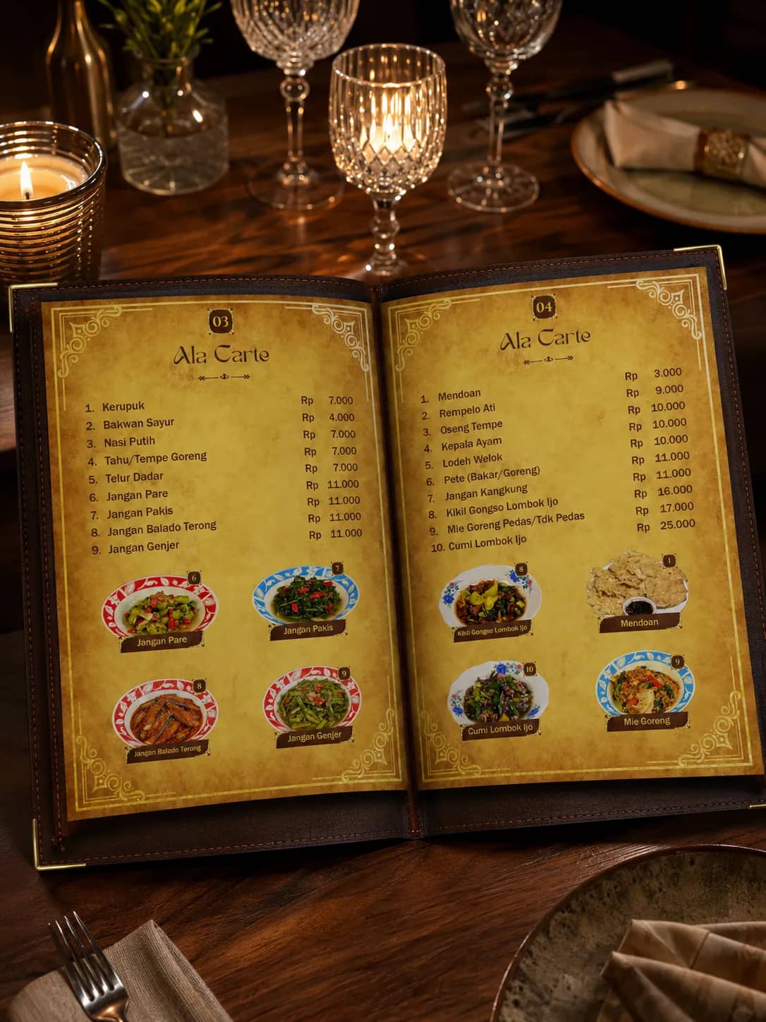 Jasa Desain Buku Menu Resto & Katalog Produk Profesional & Estetik preview 3