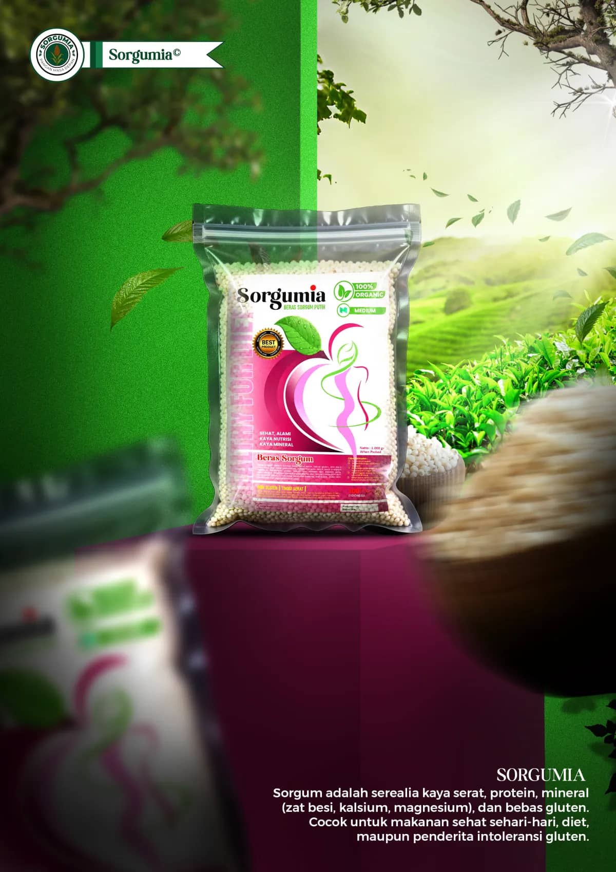 Poster brand design pratinjau 3