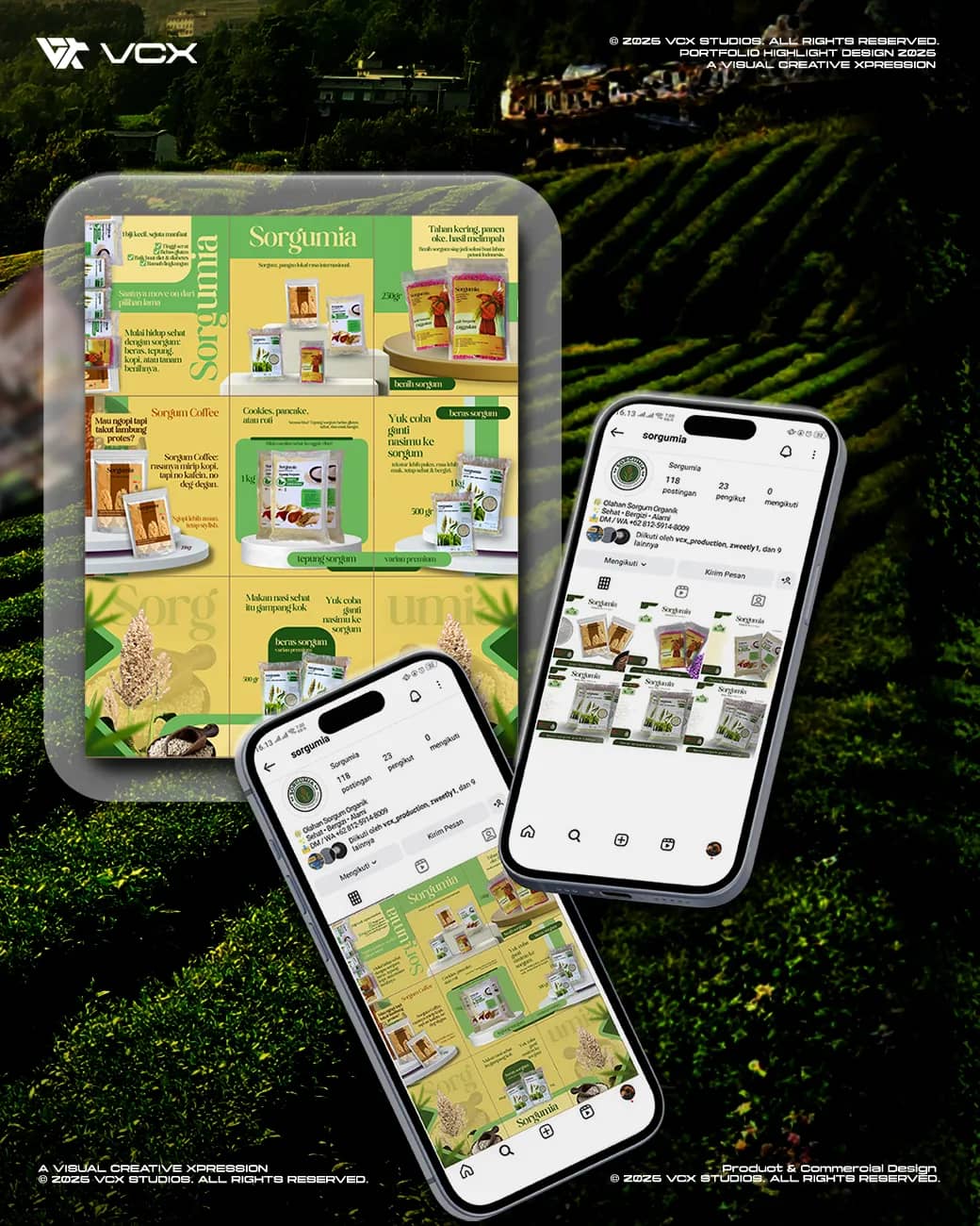 Poster brand design pratinjau 8