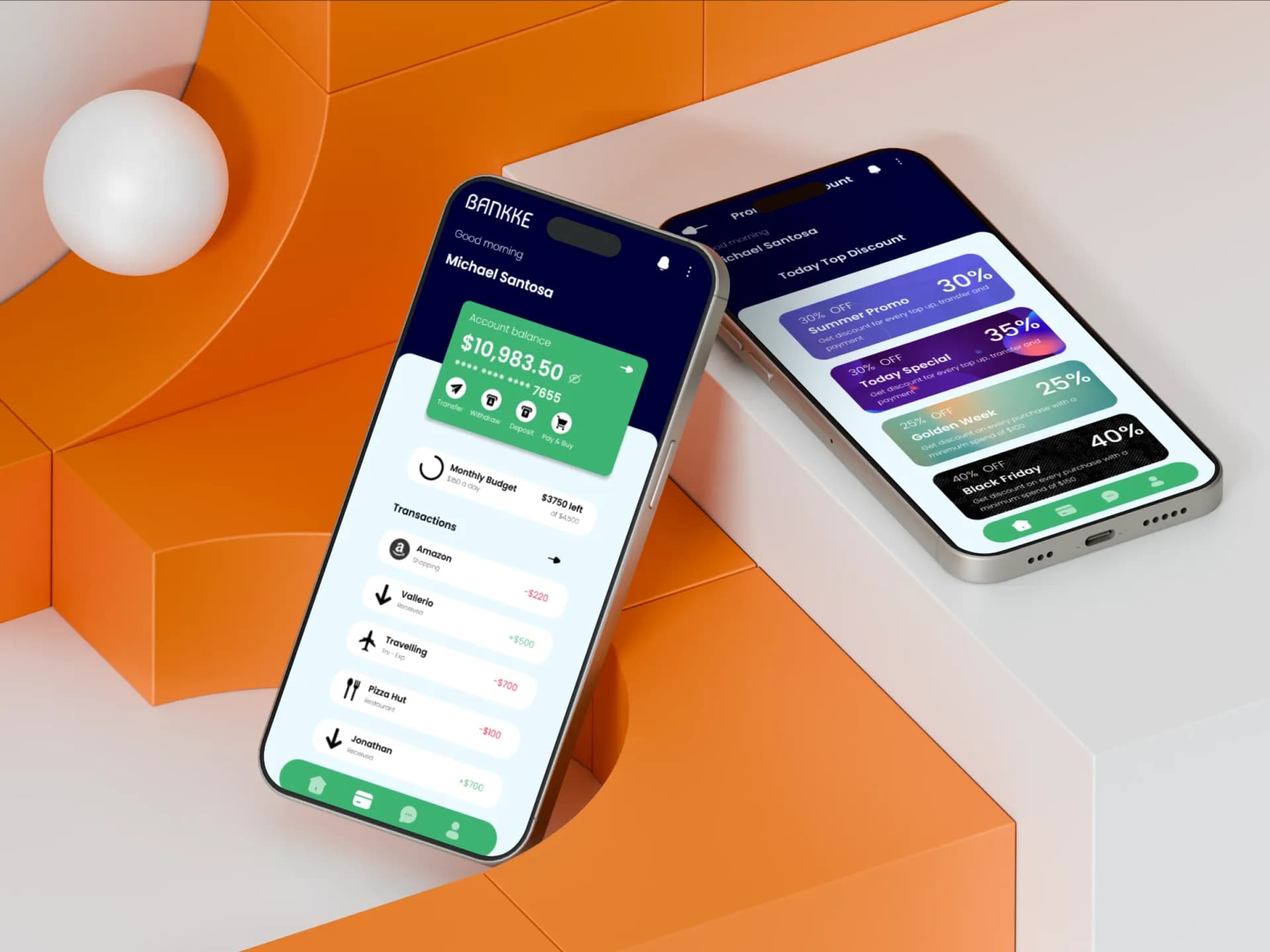 UI/UX Mobile Design