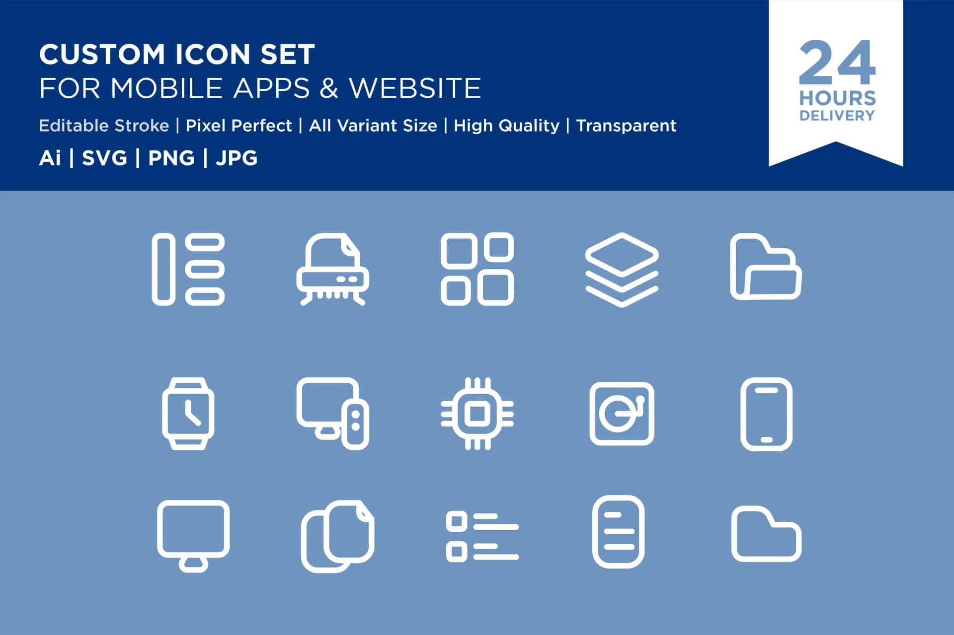 Jasa Desain Icon untuk applikasi dan website