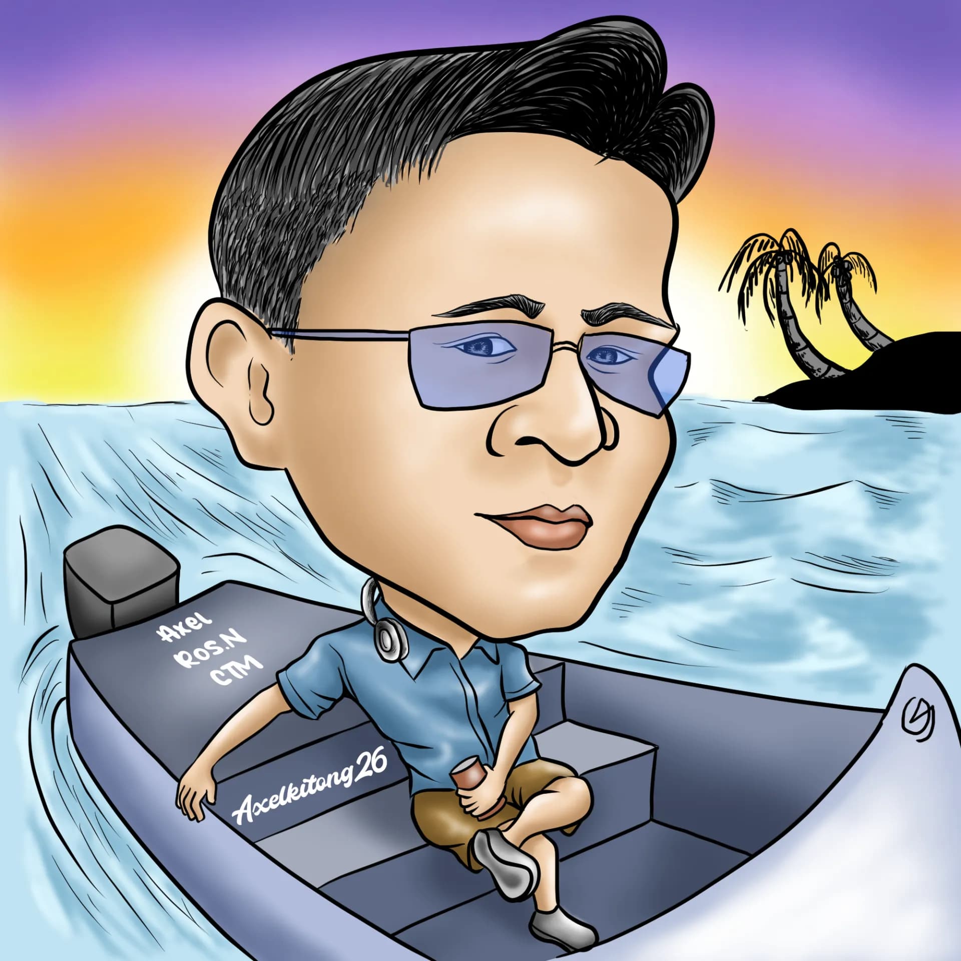 Jasa Desain Karikatur Digital