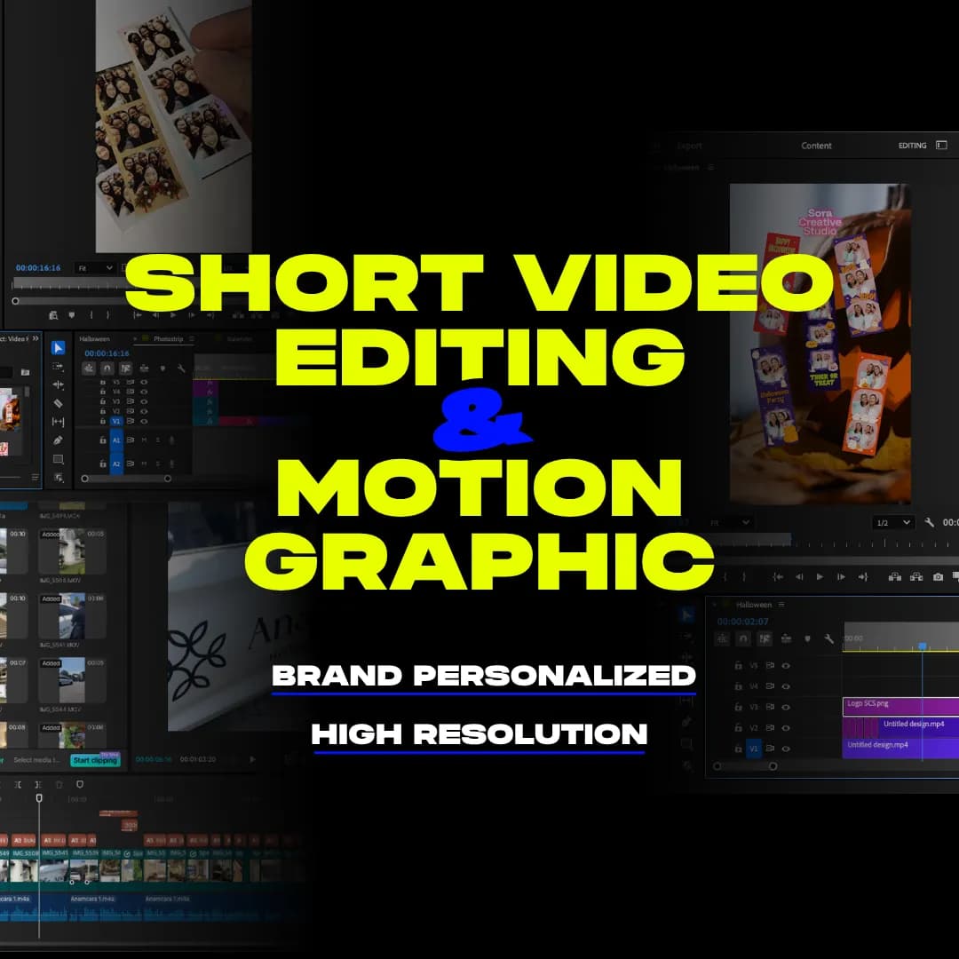 Jasa Edit Video & Motion Graphic Social Media