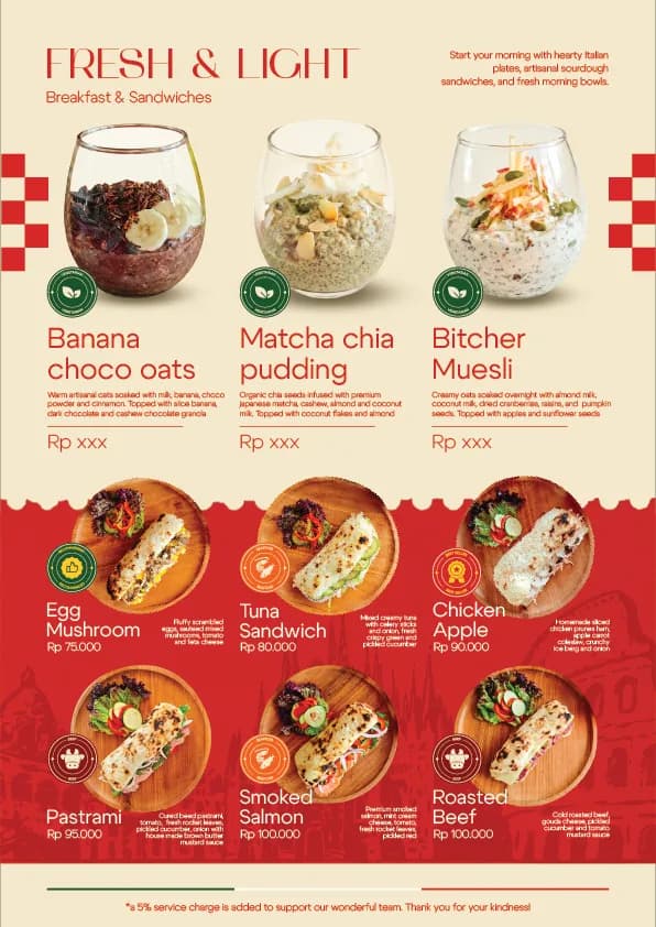 Desain buku menu