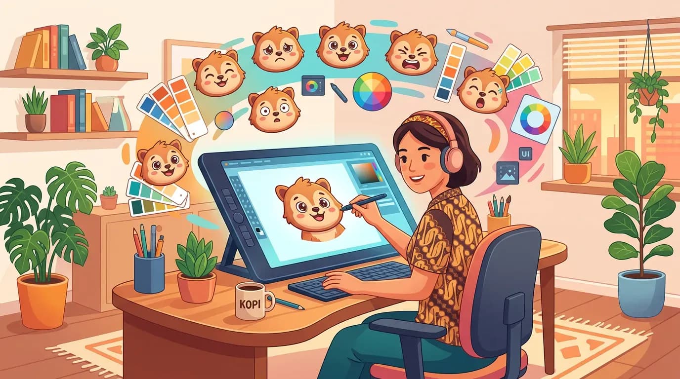 Desain Karakter untuk Brand: Tips & Jasa Ilustrasi