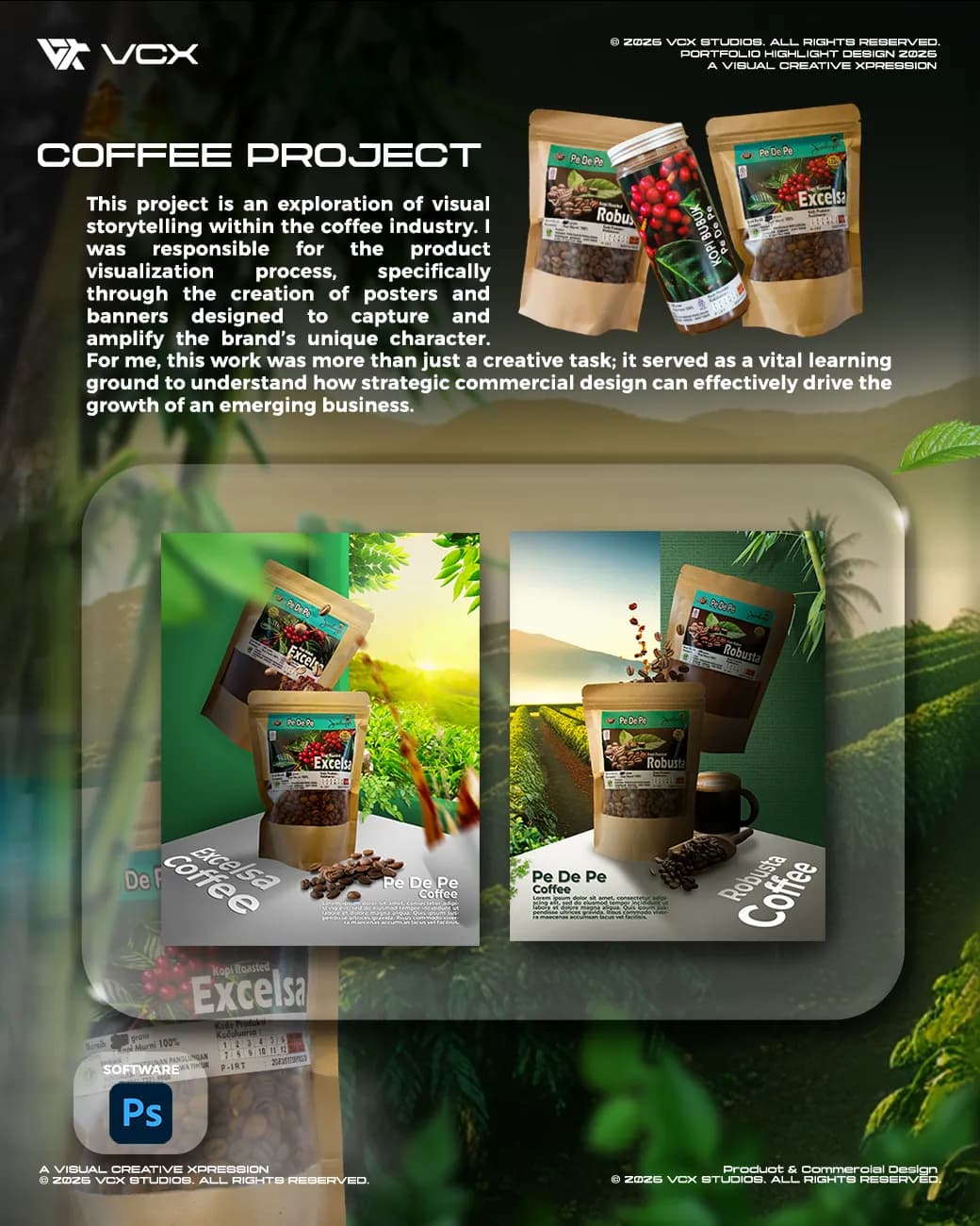 Poster brand design