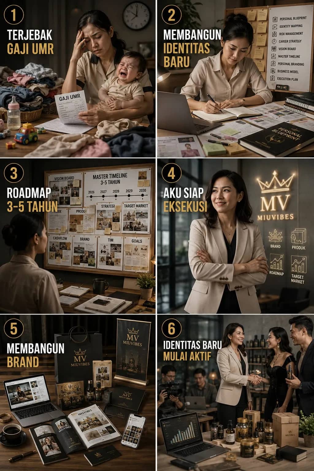 Personal Blueprint & Brand Identity pratinjau 1