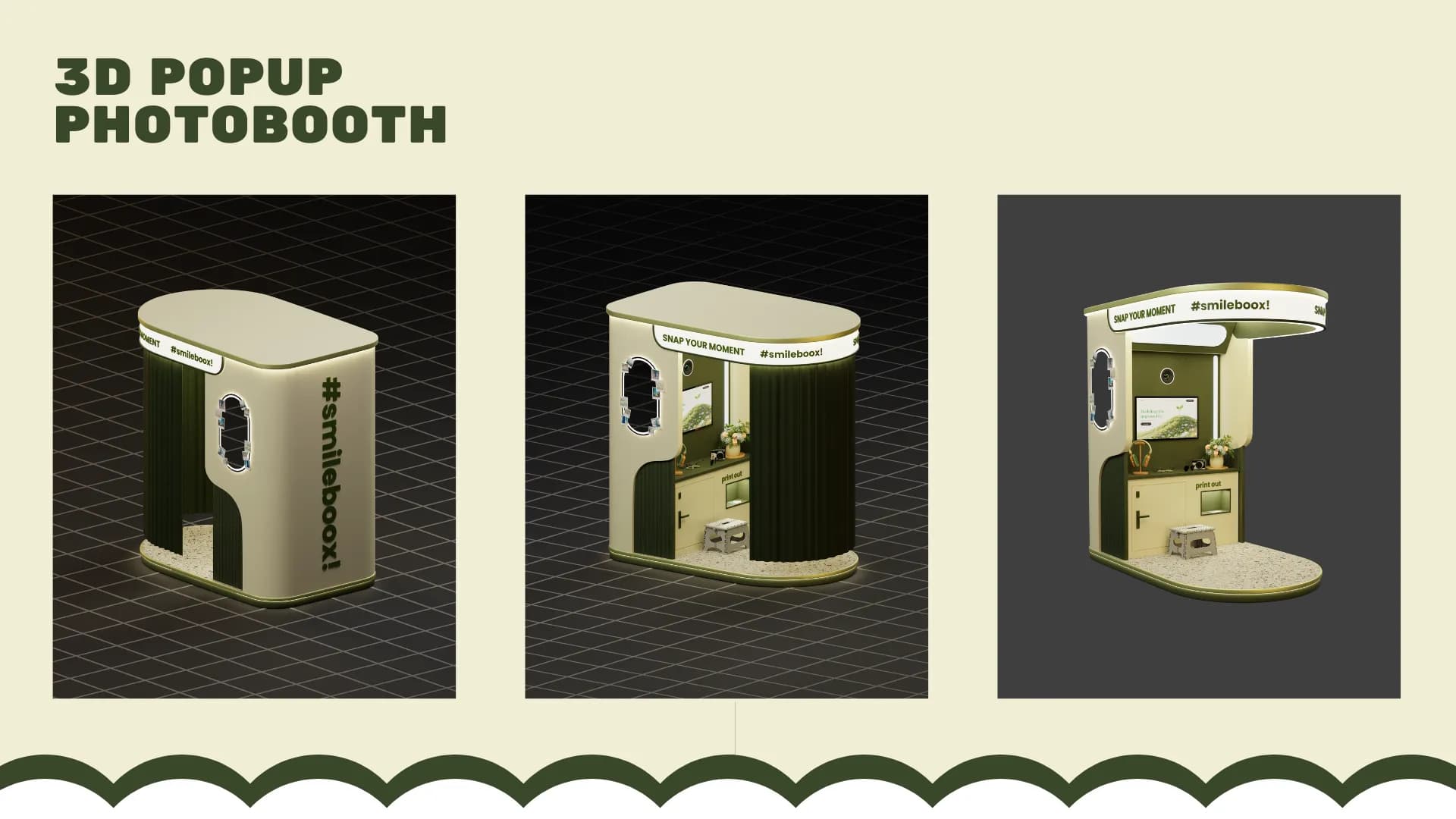 Pembuatan 3D Booth