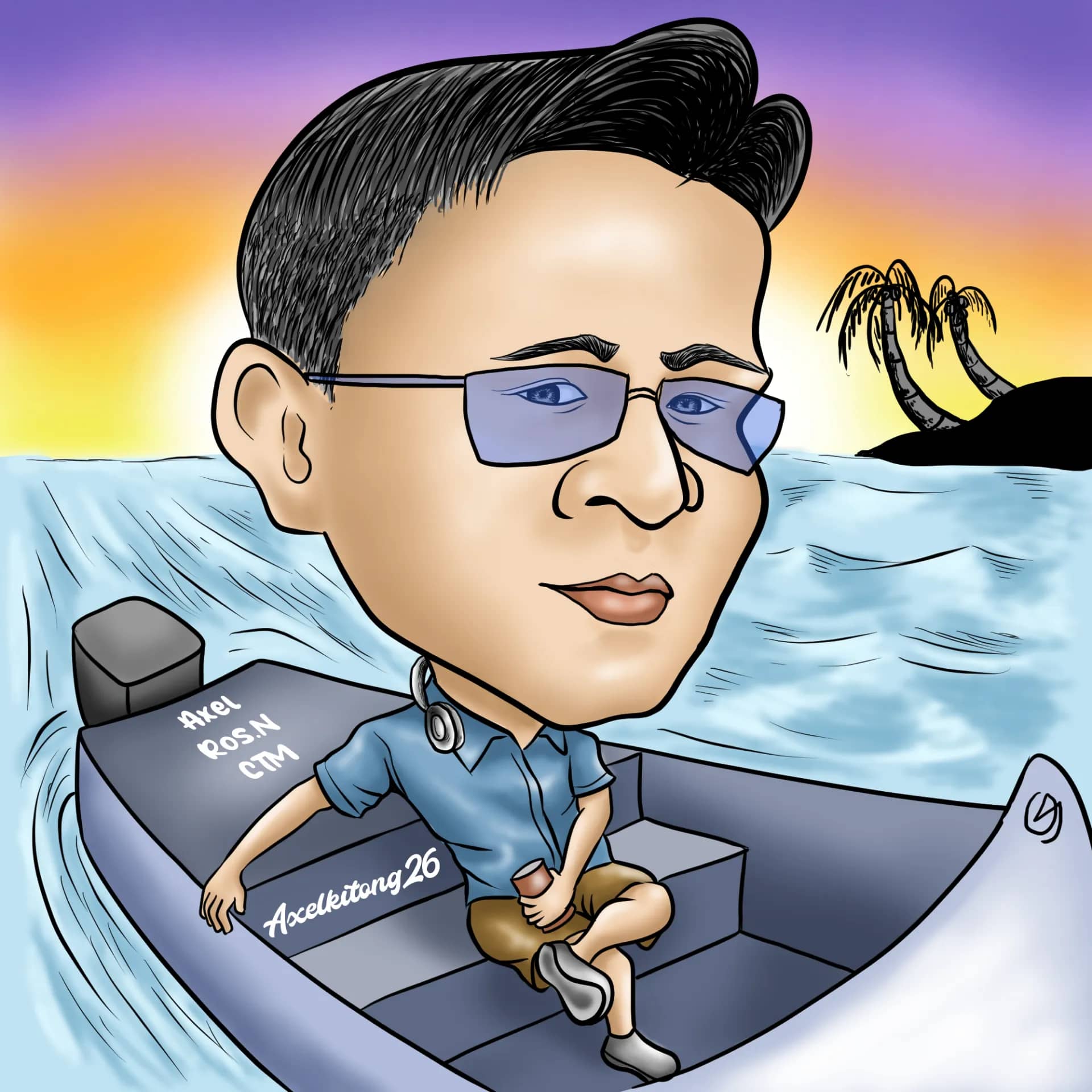 Jasa Desain Karikatur Digital pratinjau 1