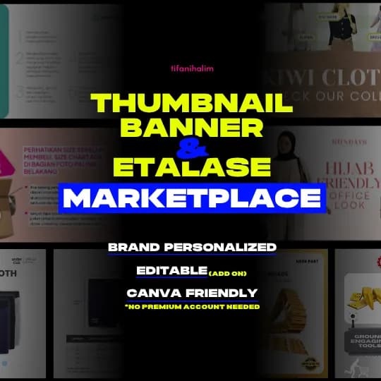 Desain Banner Marketplace